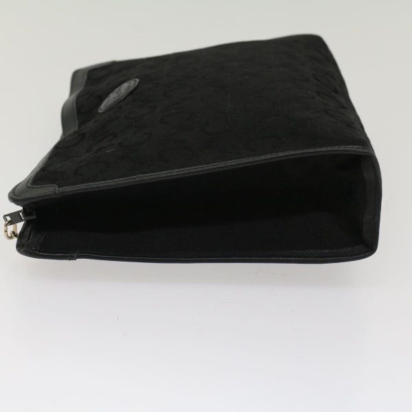 CELINE C Macadam Canvas Clutch Bag Black ep1277 Online