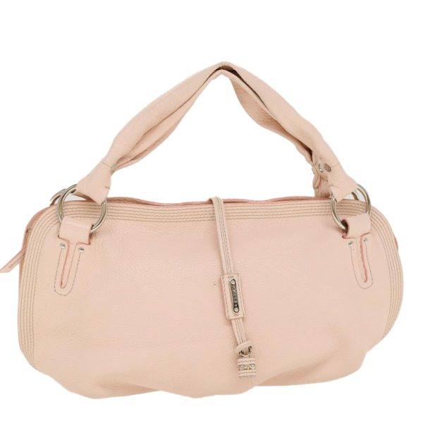 CELINE Hand Bag Leather Pink SC-SA-1016 38010 Cheap