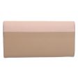 Chloe Long Wallet Leather Beige Pink 3P0171-H0Y  55677 Sale