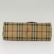 BURBERRY Nova Check Shoulder Bag PVC Leather BeigeNew 47645 Online Sale