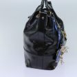 Chloe Kerala Hand Bag Enamel Black  yb548 Online