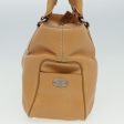 CELINE Hand Bag Leather Beige 80885 Fashion