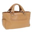 CELINE Hand Bag Leather Beige 80060 Sale