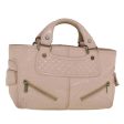 CELINE Hand Bag Leather Pink bs9529 Supply