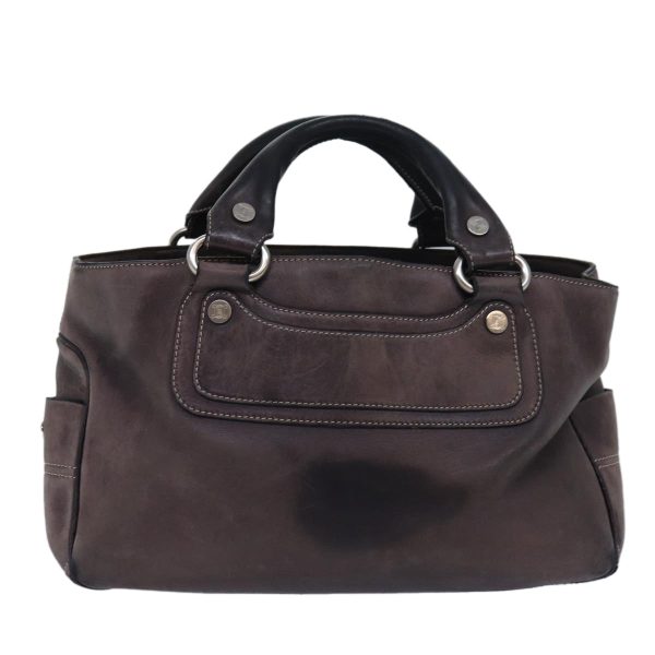 CELINE Boogie bag Hand Bag Leather Brown bs15627 Online Sale