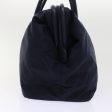 CELINE Hand Bag Nylon Navy ep1160 Online now