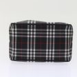 BURBERRY Nova Check Hand Bag Nylon BlackNew ep1123 Discount