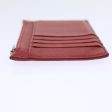 CELINE Coin Purse Leather Red 50848 Fashion