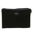 CELINE C Macadam Canvas Clutch Bag Black ep1277 Online