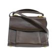 CELINE Hand Bag Leather 2way Brown rd530 Online now