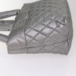 CHANEL Cococoon Tote Bag Nylon Leather Silver CC  bs17165 Hot on Sale