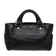 CELINE Boogie bag Hand Bag Leather Black yk13395 Sale