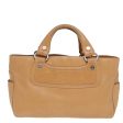 CELINE Hand Bag Leather Beige 80060 Sale