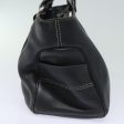 CELINE Hand Bag Leather Black 80876 Sale