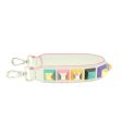 FENDI Shoulder Strap Leather White Multicolor  am189g Fashion