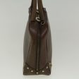 CELINE Hand Bag Leather Brown bs9808 For Cheap