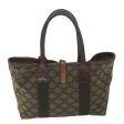 CELINE Macadam Canvas Shoulder Bag 2Set Brown Navy yk9429 Cheap