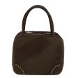 CELINE Hand Bag Leather Brown bs9808 For Cheap