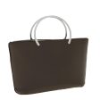 CHANEL Hand Bag Nylon Brown CC  bs11011 Fashion