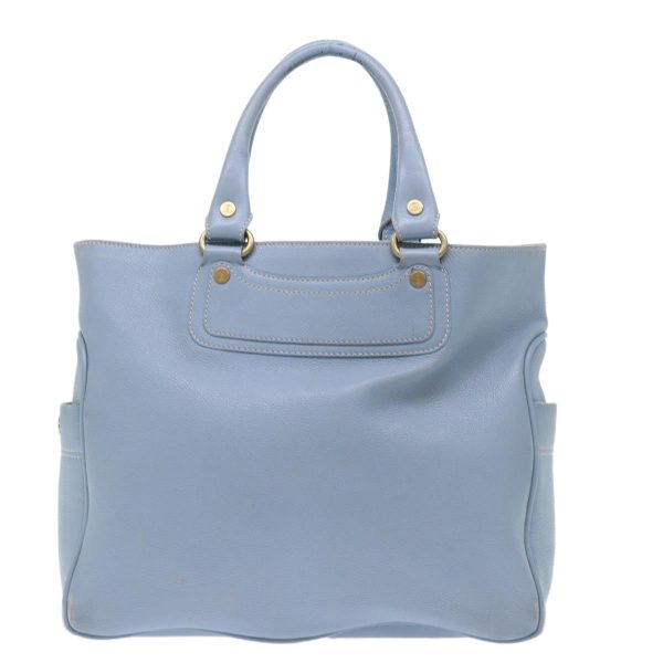 CELINE Boogie Bag Hand Bag Leather Blue ar10054B For Sale