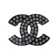 CHANEL Stone Brooch metal Silver CC  89004 For Sale