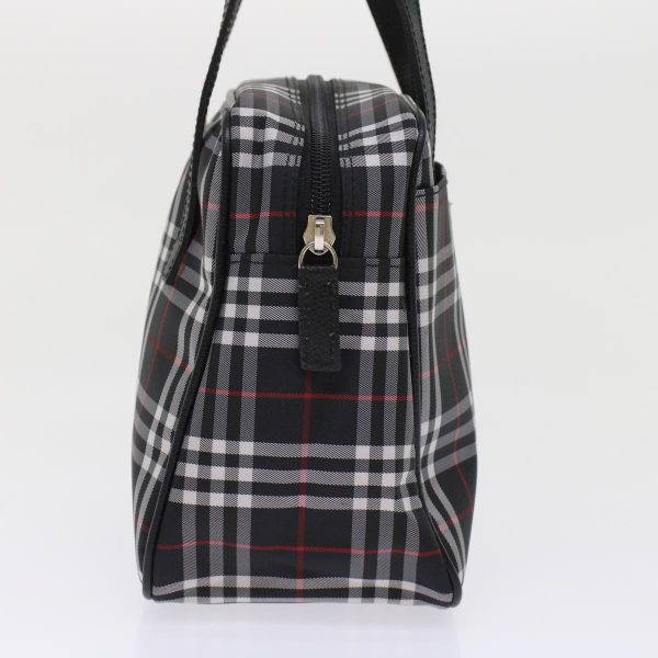 BURBERRY Nova Check Hand Bag Nylon BlackNew ep1123 Discount