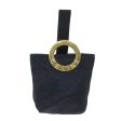 CELINE Circle Pouch Nylon Black ar10550B For Cheap