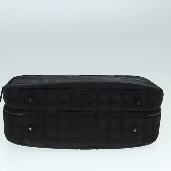 CHANEL New Travel Line Travel Case Nylon Black CC  yk14766 Supply