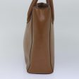 CELINE Hand Bag Leather Brown 81859 For Sale