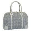 CELINE C Macadam Canvas Hand Bag Light Blue 54505 Online Sale