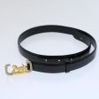 CELINE Horse Carriage Belt Leather 65 Black ti1368 Online