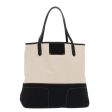 BURBERRY Blue Label Tote Bag Canvas Black WhiteNew cl660 Online