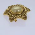 CHANEL Brooch Metal Gold Tone CC  bs17053 Online Sale