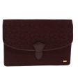 CELINE C Macadam Canvas Clutch Bag Red ep1263 on Sale