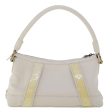 BURBERRY Shoulder Bag Leather WhiteNew am4832 Discount