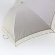 CELINE Macadam Canvas Folding Umbrella Nylon White yk7655B Online now