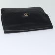 CELINE Clutch Bag Leather Black bs15668 Online Sale