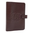 CHANEL COCO Mark Day Planner Cover Caviar Skin Brown CC  88875 Sale