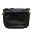 CELINE Horse Carriage Shoulder Bag Leather Black rd4963 For Cheap