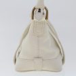 BURBERRY Shoulder Bag Leather WhiteNew am4832 Discount