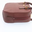 BURBERRY Nova Check Hand Bag Leather RedNew am1913g Fashion