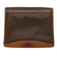 CELINE Macadam Canvas Clutch Bag Brown 30906 Online Sale