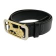 CELINE Horse Carriage Belt Black rd2136 on Sale