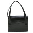 CELINE Circle Shoulder Bag Leather Black rd5696 on Sale