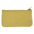 CELINE Coin Purse Leather Yellow hk413 Online now