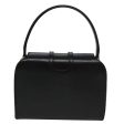 CELINE Hand Bag Leather Black 81877 Online Sale