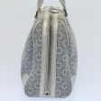 CELINE C Macadam Canvas Hand Bag Light Blue 54505 Online Sale