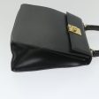 CELINE Hand Bag Leather 2way Black hk901 Online Sale