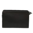 BURBERRY Clutch Bag Leather BlackNew yk8023 For Discount