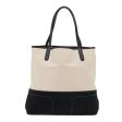 BURBERRY Blue Label Tote Bag Canvas Black WhiteNew cl660 Online